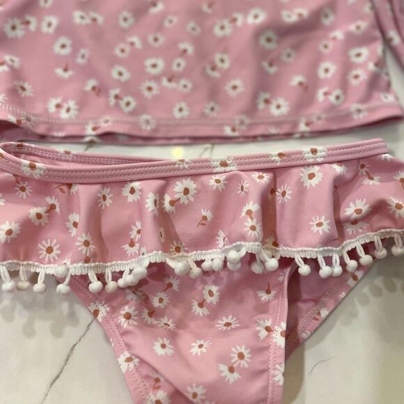 Feather 4 Arrow Pink Floral Swim Set - Picture 5 of 8
